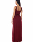 Claire Dress Burgundy