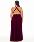 Infinity Dress Burgundy