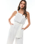 Lenny Jumpsuit White