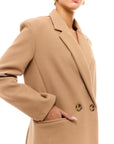 Wool Coat Brown