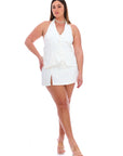 Tiana Vest White