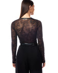 Monica Top Black Lace