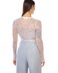 Monica Top White Lace