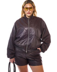Roxy Jacket Brown