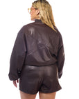 Roxy Jacket Brown