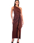 Naya Dress Brown