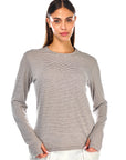 Nickey T-Shirt Mocha Stripes