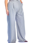 Olivia Pants Stripped Gray