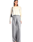 Olivia Pants Stripped Gray