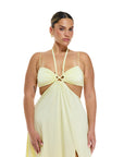 Calypso Dress Yellow