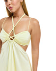 Calypso Dress Yellow