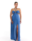 Calypso Dress Blue