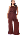 Lenny Jumpsuit Chocolate