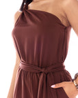 Lenny Jumpsuit Chocolate