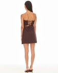 Simon Dress Brown
