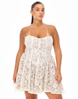 Vanessa Dress White Lace