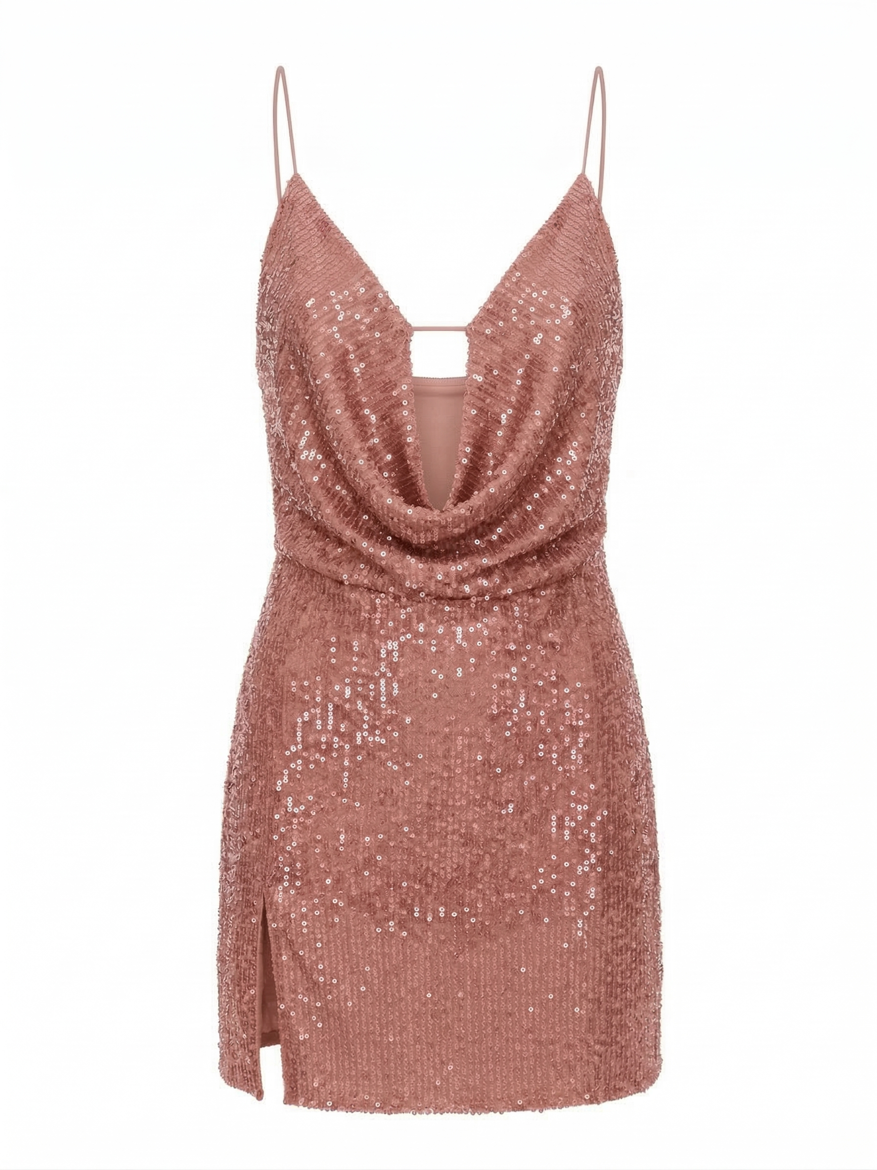 שמלת אריאנה מיני אפרסק