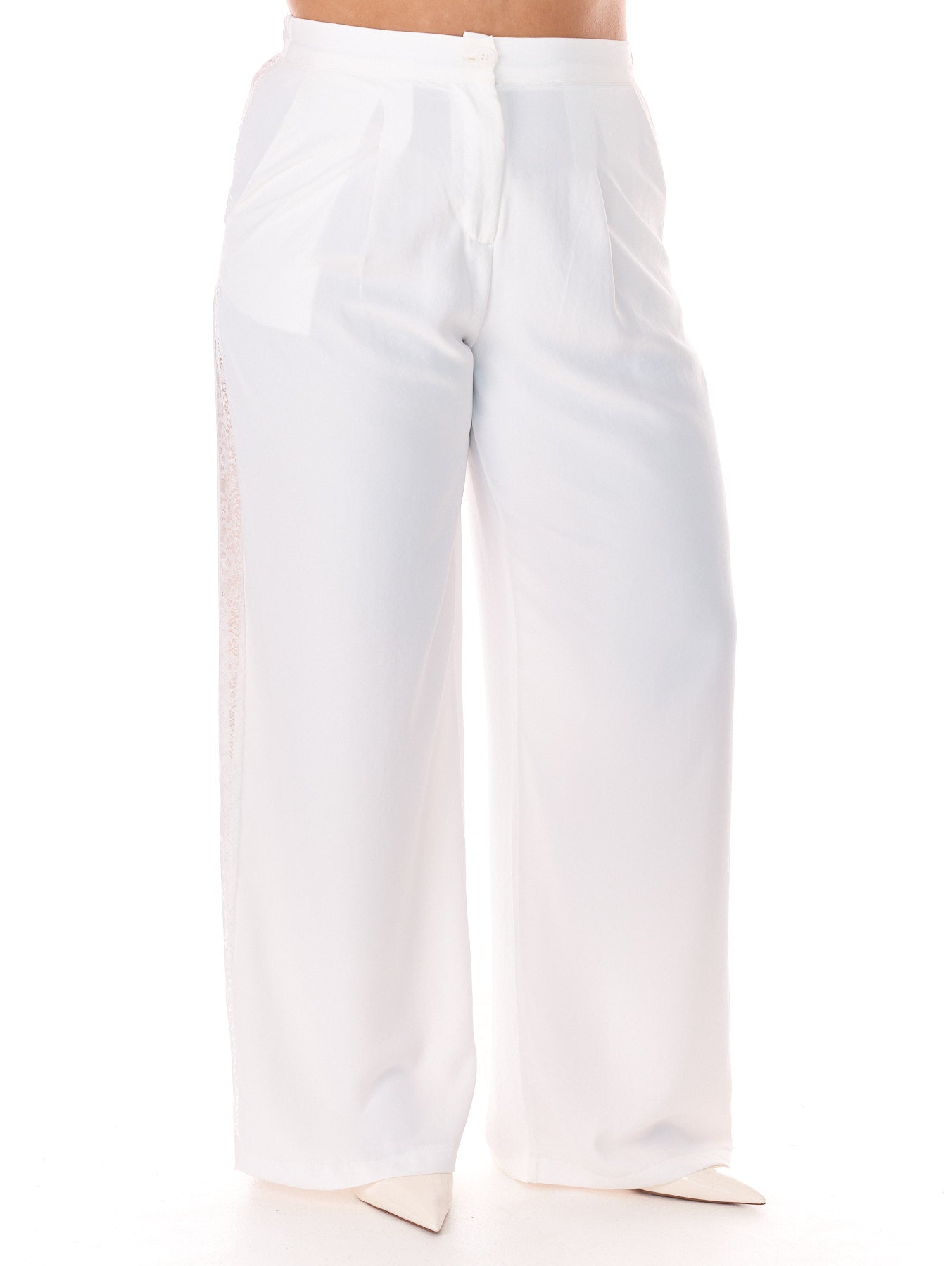 מכנס אשלי לבן