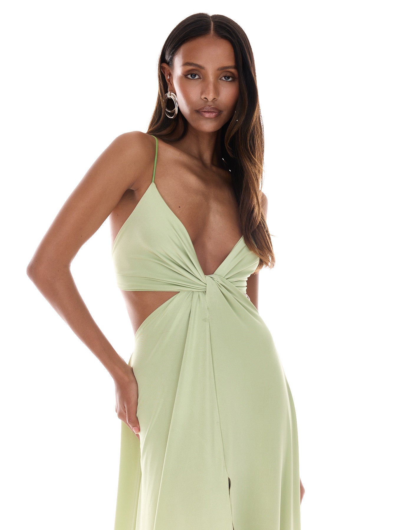 שמלת קייט ירוק תפוח