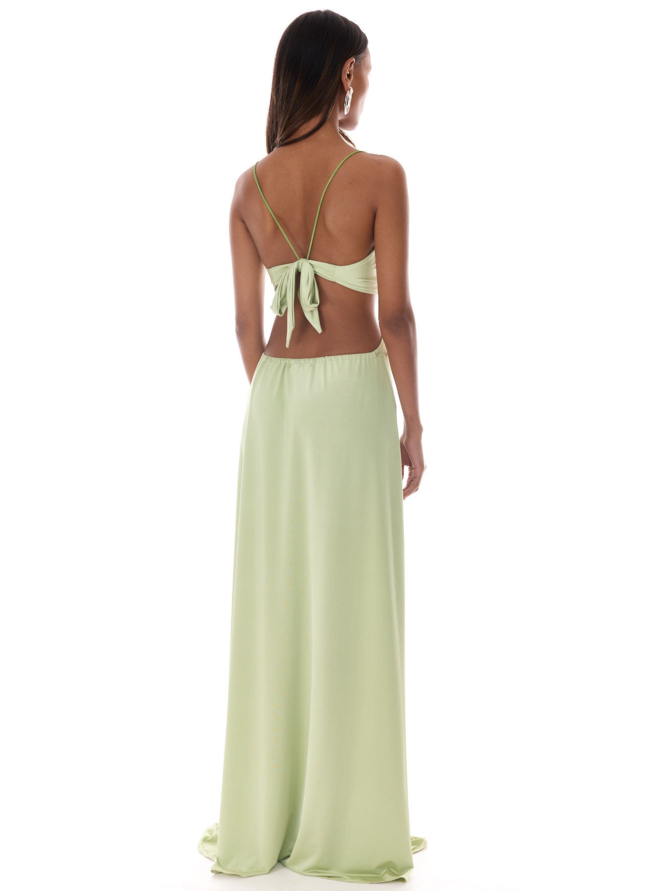 שמלת קייט ירוק תפוח