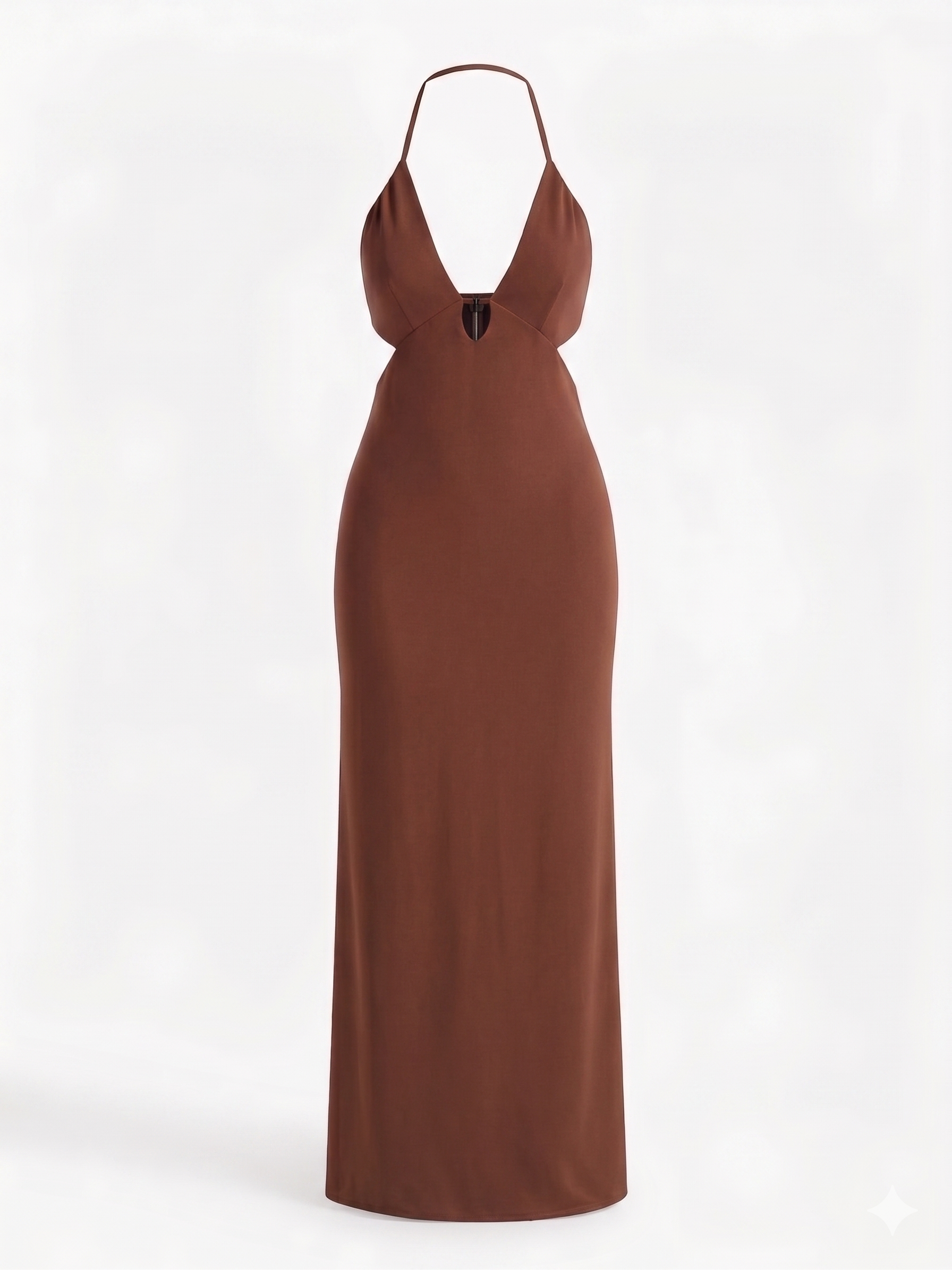 שמלת סייה חום