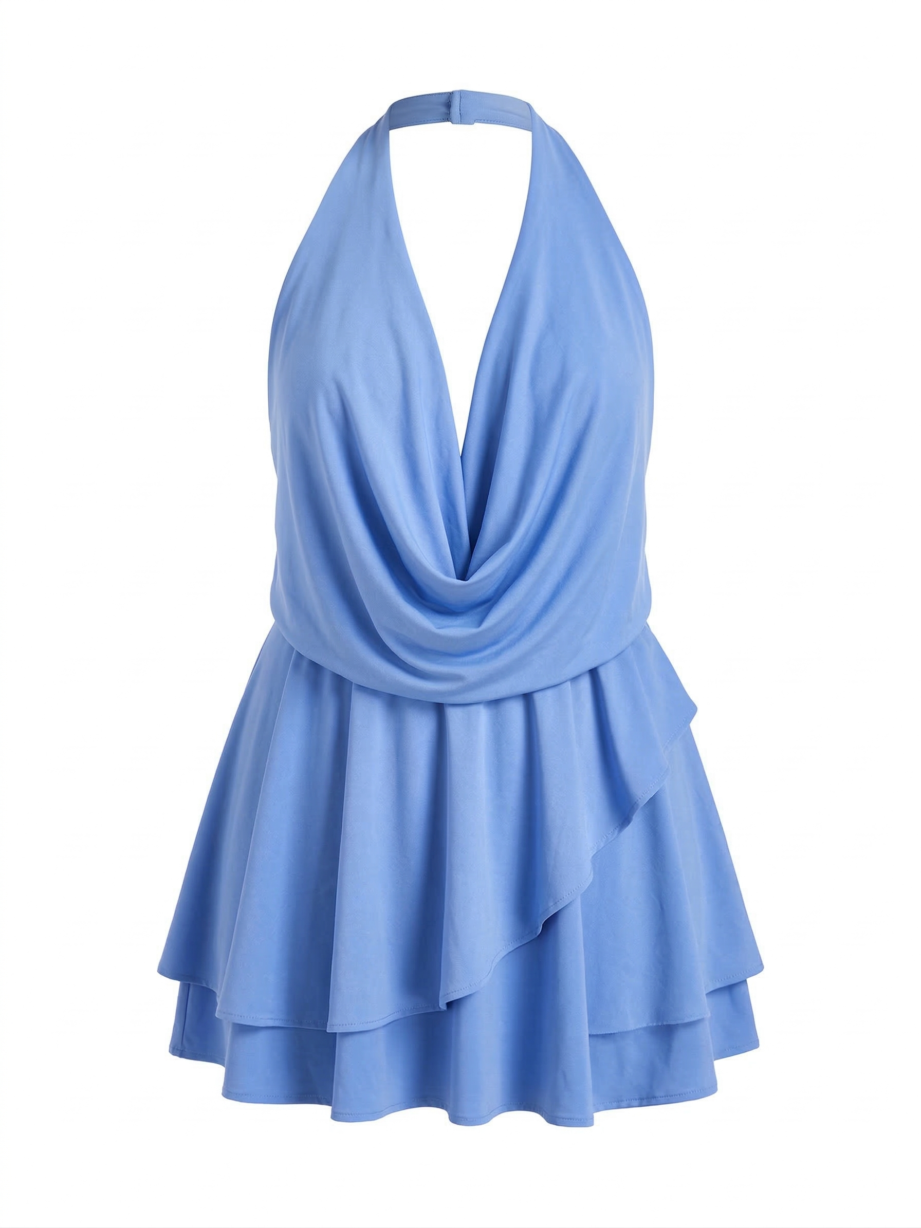 שמלת סברינה כחול אושן