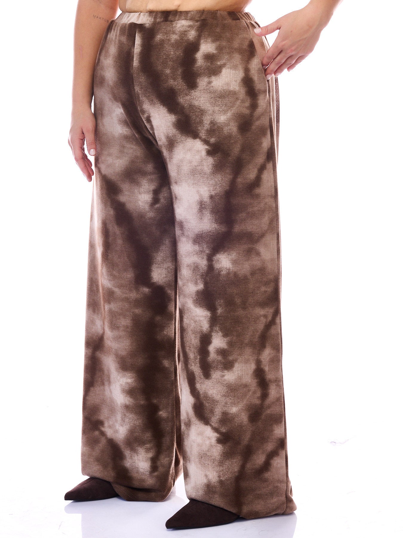 Lila Pants Tie Dye