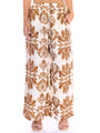 Brandy Pants Brown Print