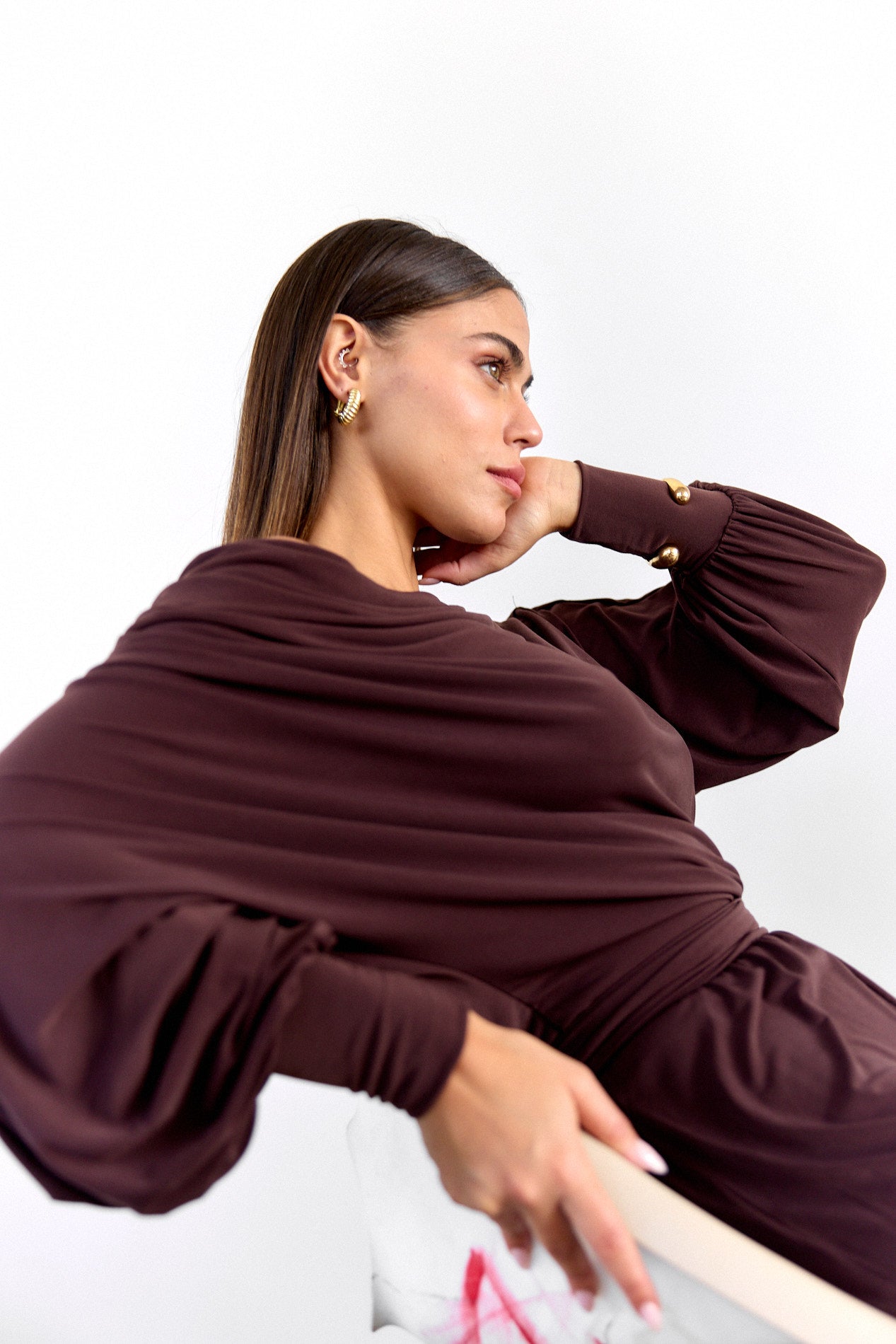 Holly Jumpsuit Brown