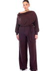 Holly Jumpsuit Brown