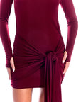 Lisa Dress Burgundy