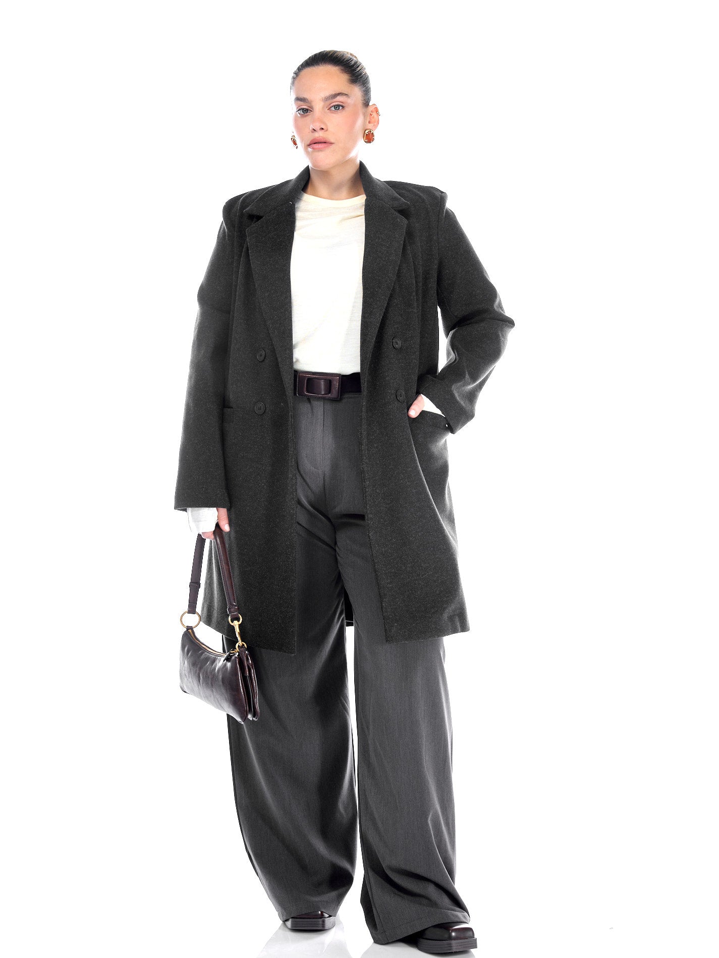 Kourtney Pants Dark Grey