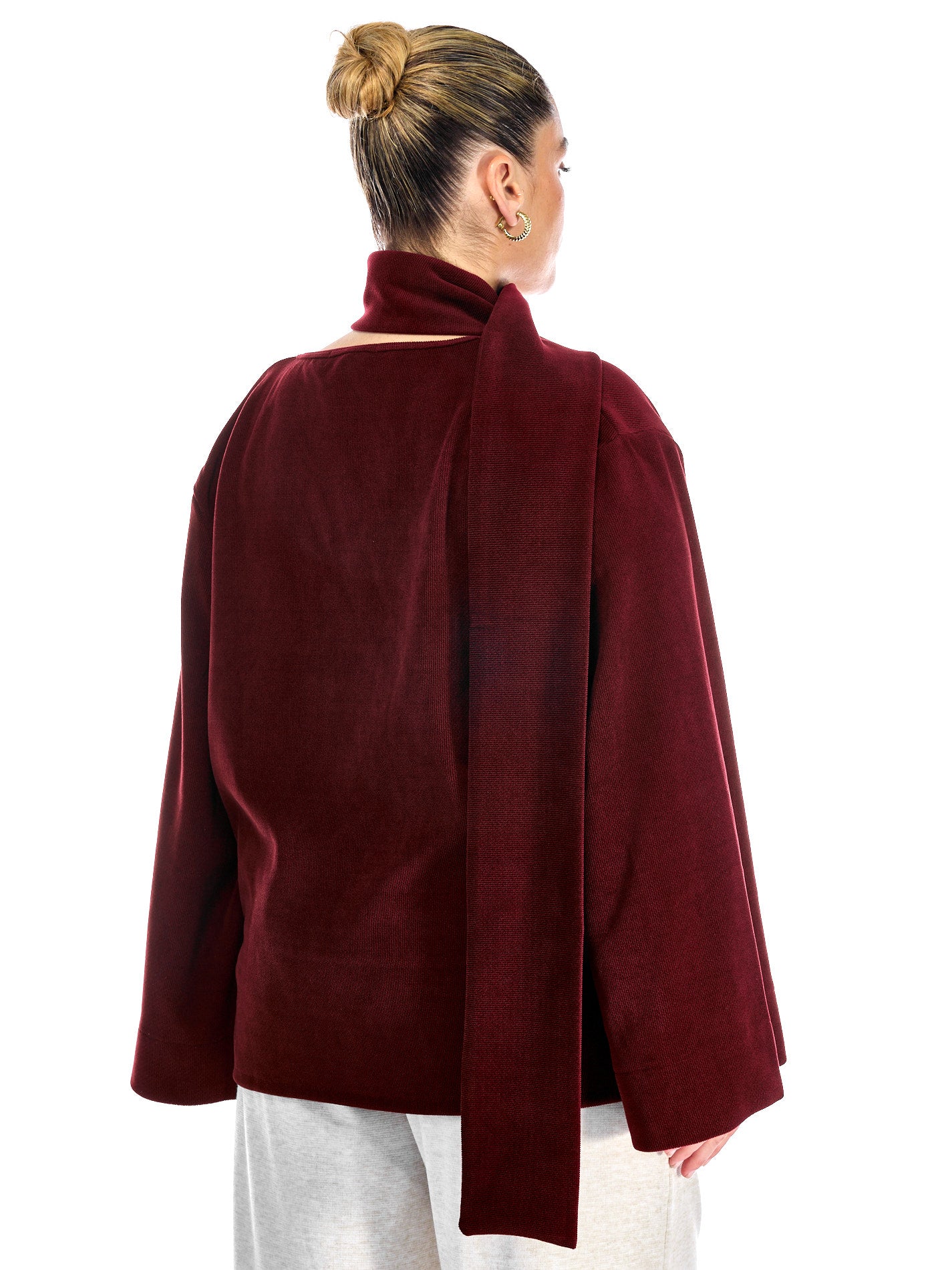 Sol Sweater Burgundy