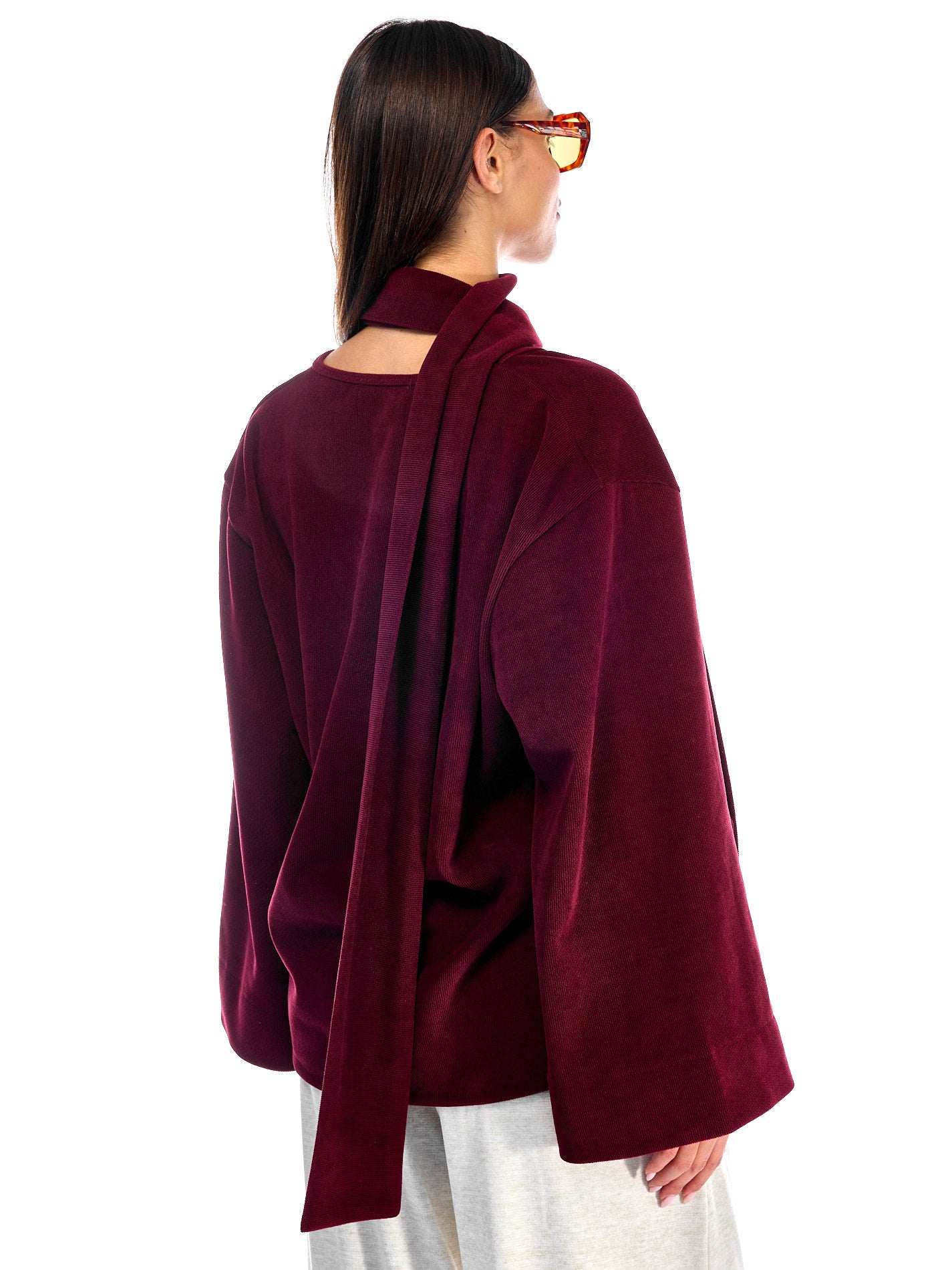 Sol Sweater Burgundy