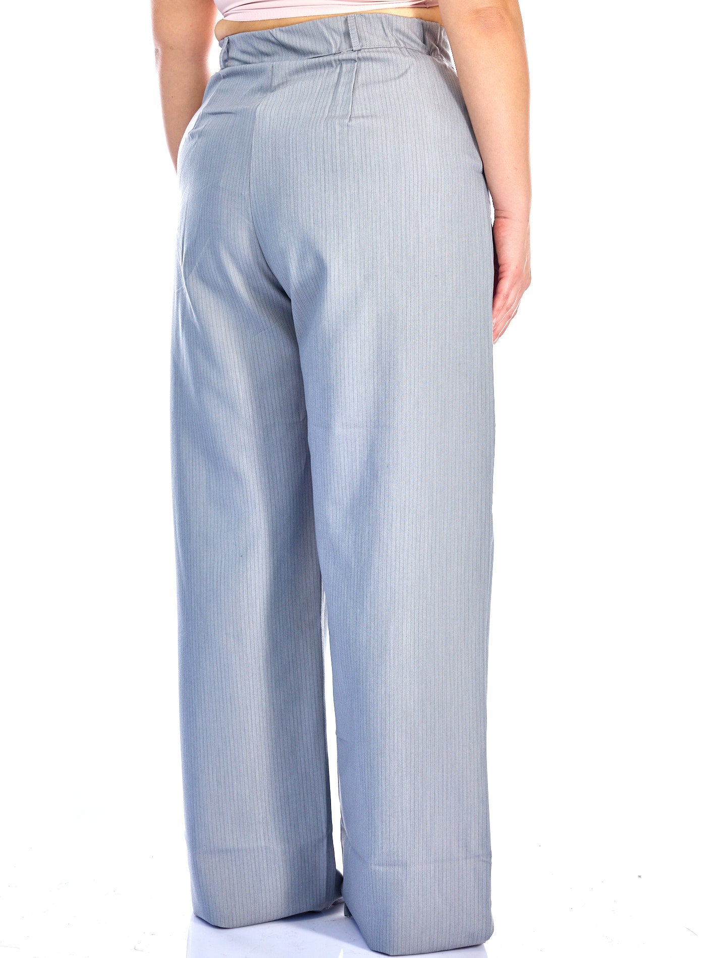Olivia Pants Stripped Gray