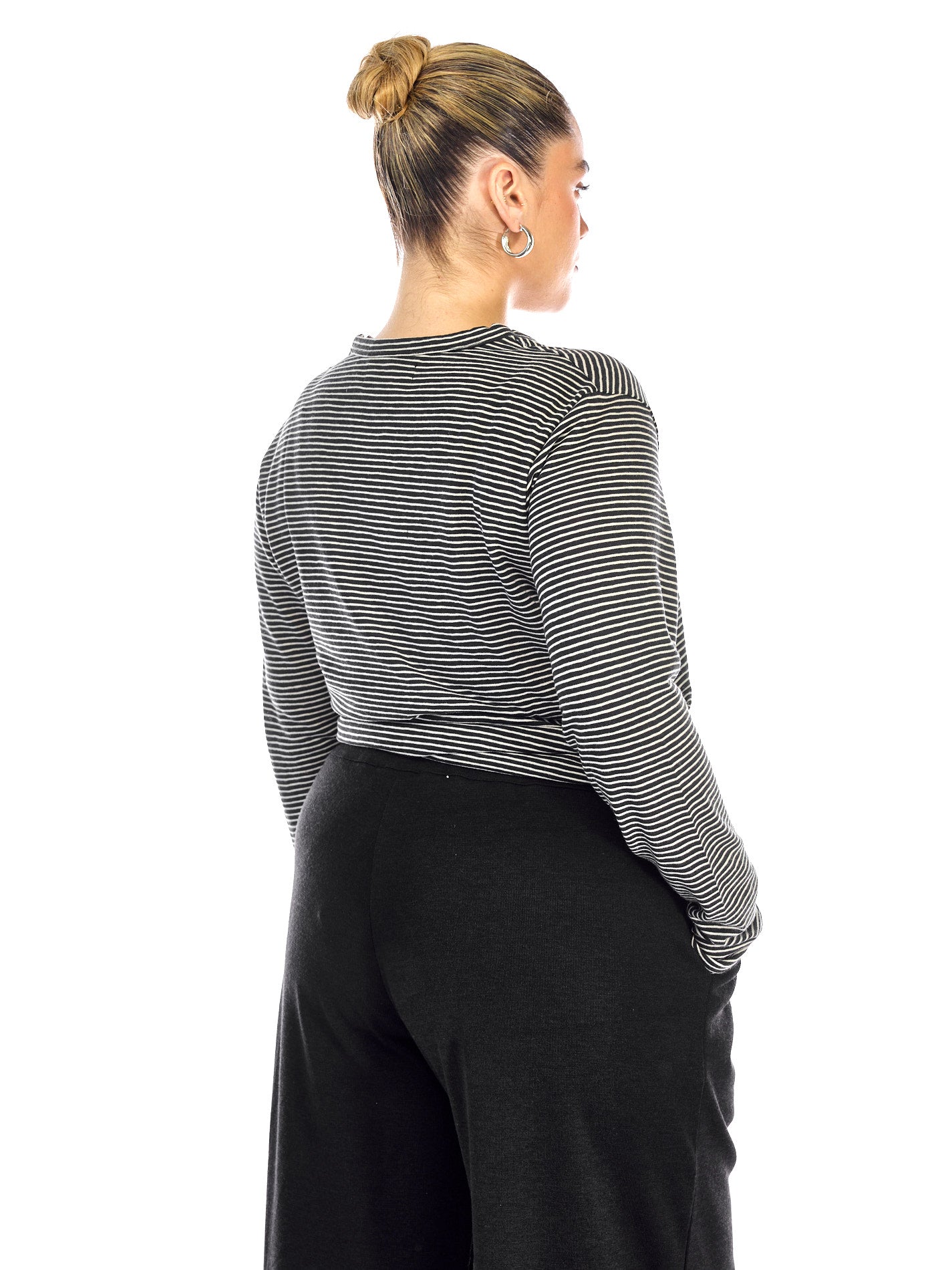 Nickey T-Shirt Black Stripes