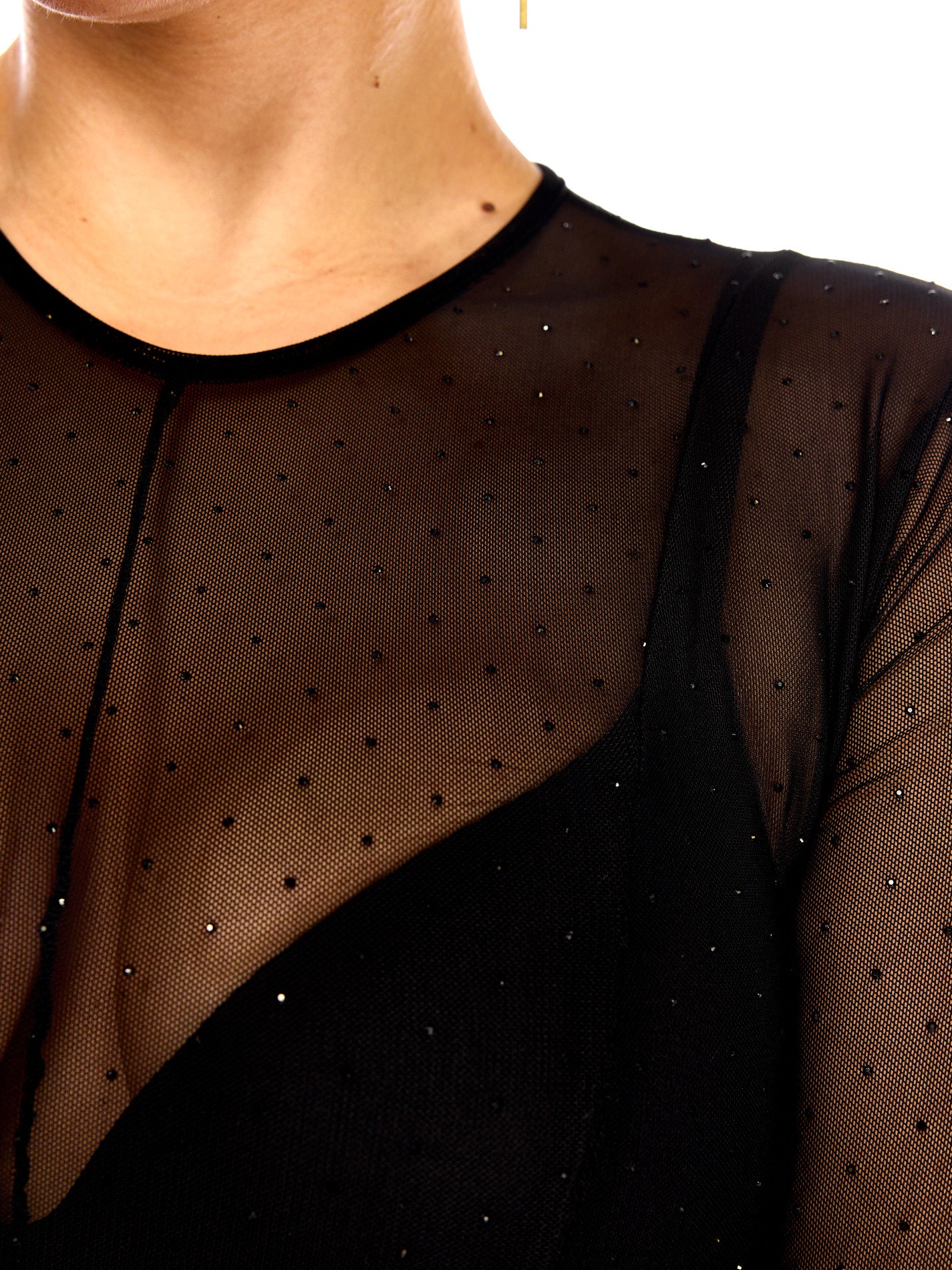 Tanya Bodysuit Sparkling Black