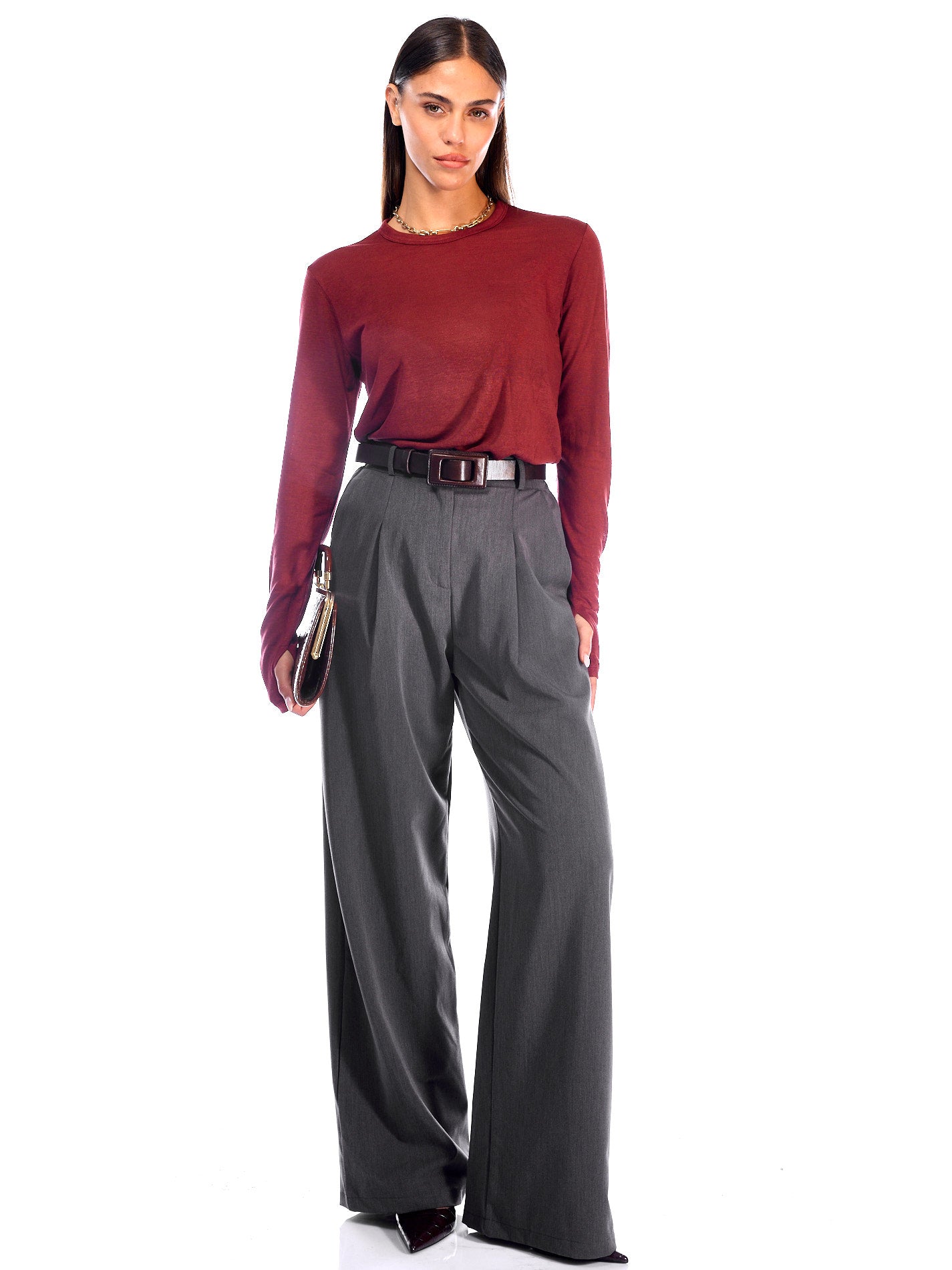 Nickey T-Shirt Burgundy