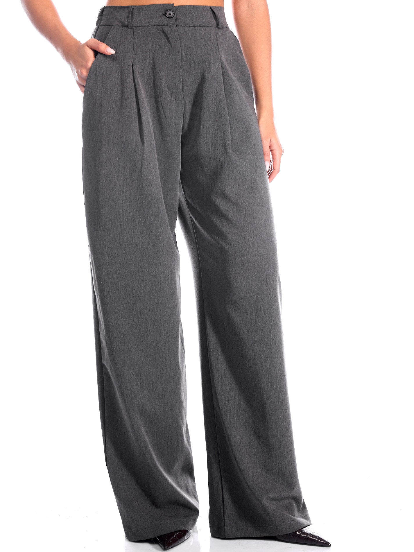 Kourtney Pants Dark Grey