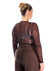 Tanya Bodysuit Brown