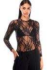 Tanya Bodysuit Black Lace