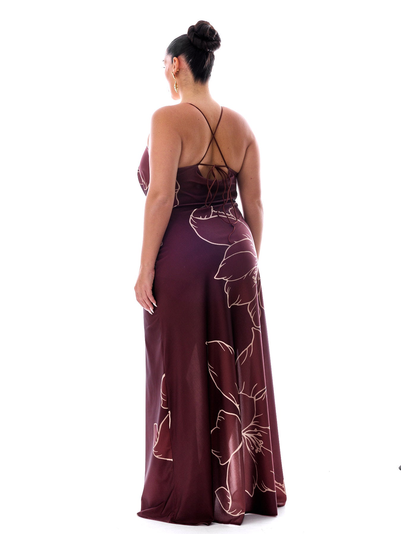 שמלת אריאנה פרינט פרחוני