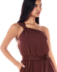 Lenny Jumpsuit Chocolate