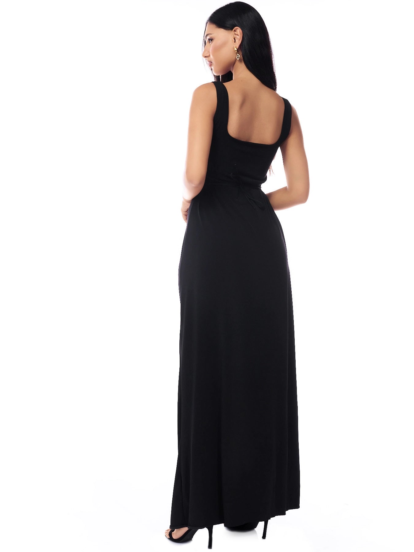 שמלת קלייר שחורה