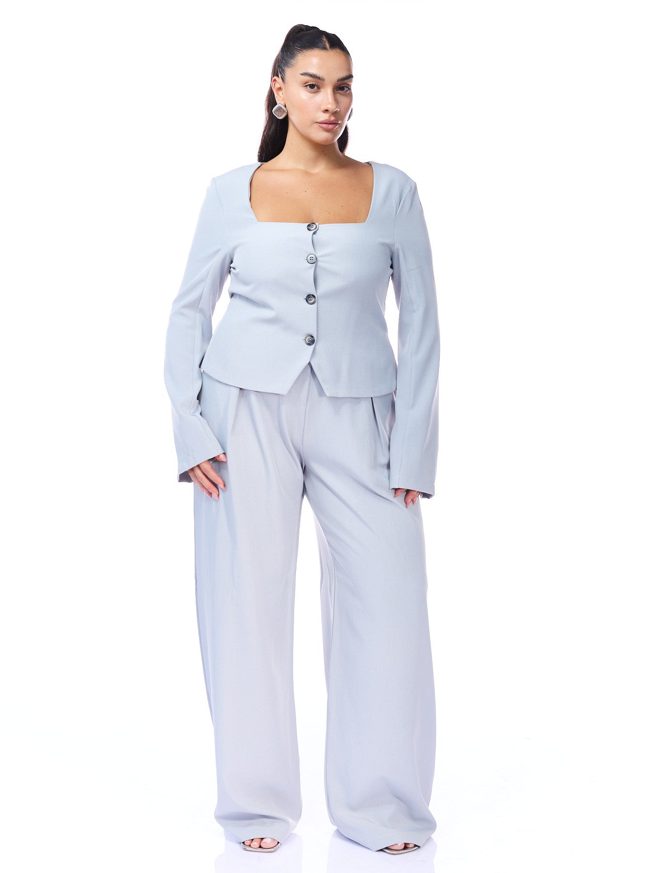 Kourtney Pants Light Grey
