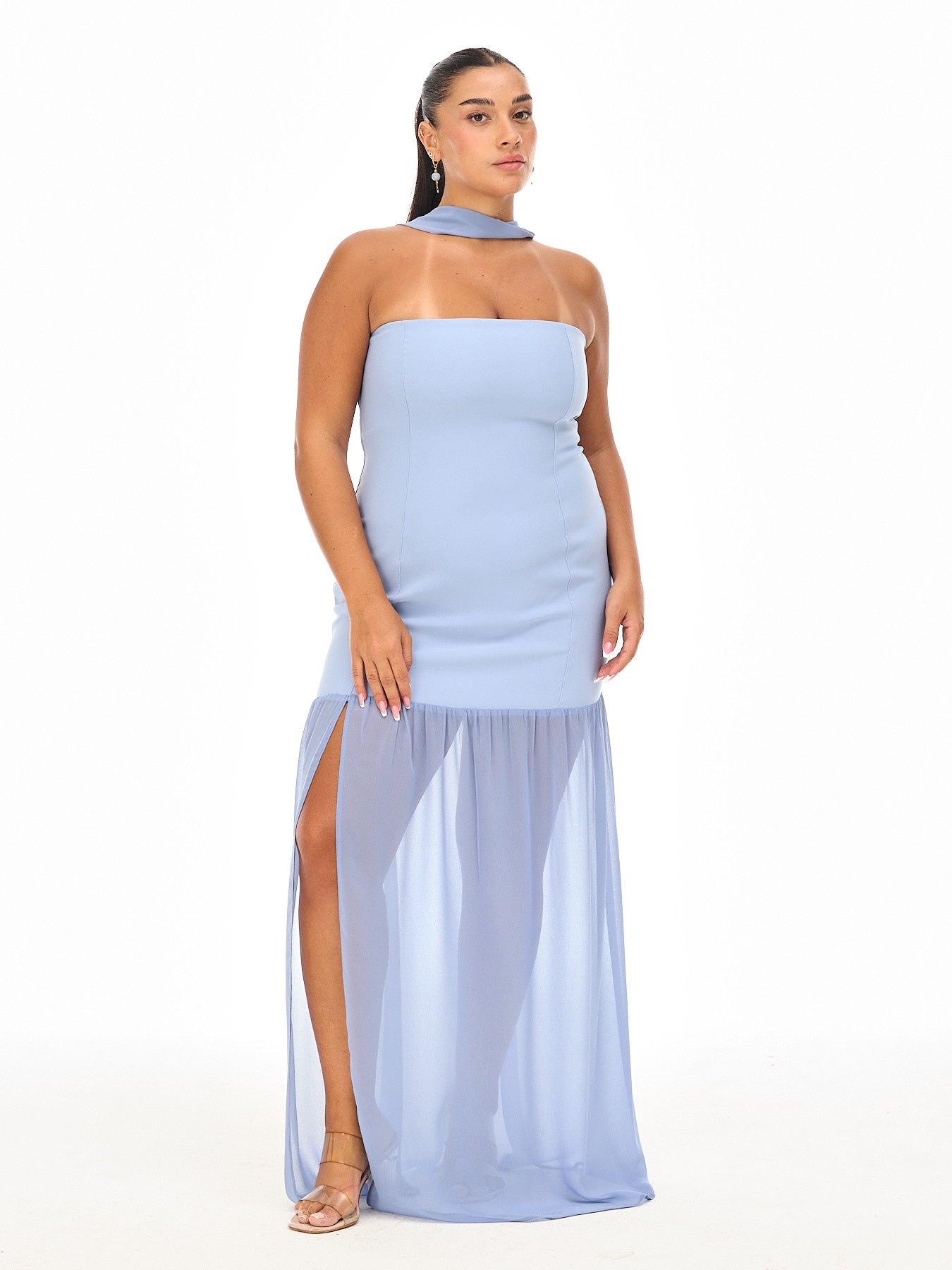 Luna Dress Light Blue