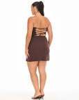 Simon Dress Brown