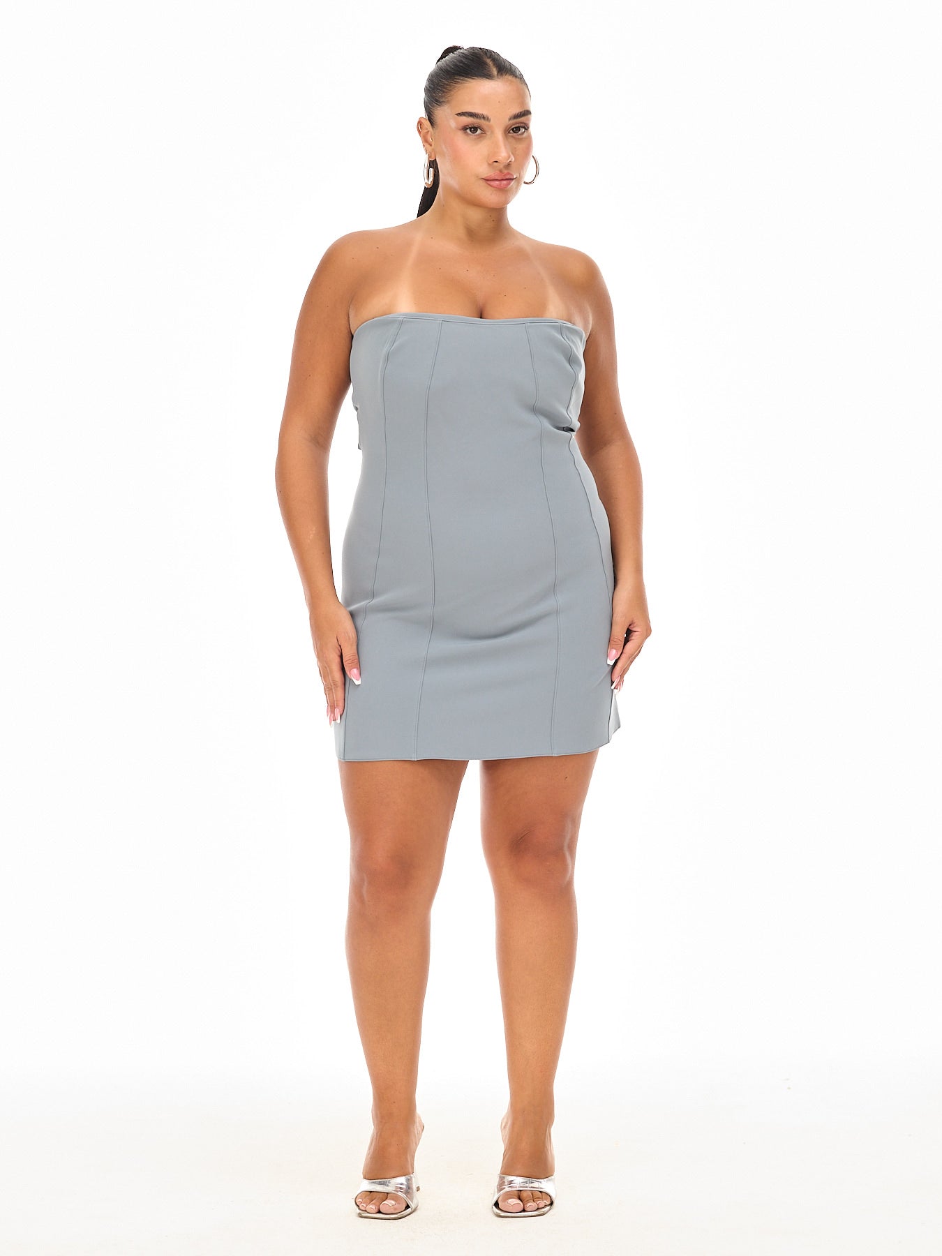Simon Dress Grey