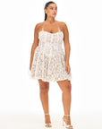 Vanessa Dress  White Lace