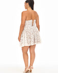 Vanessa Dress  White Lace